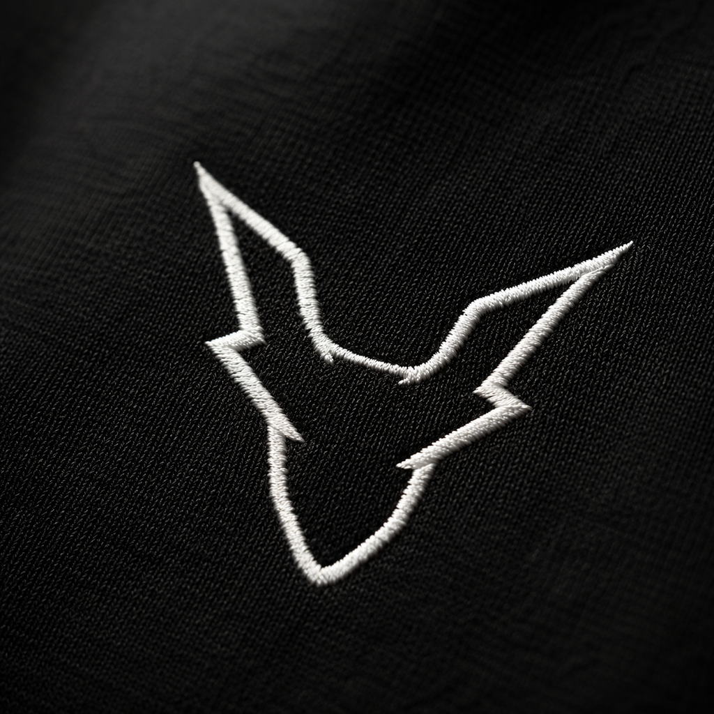 Signature Oversized Hoodie — Black