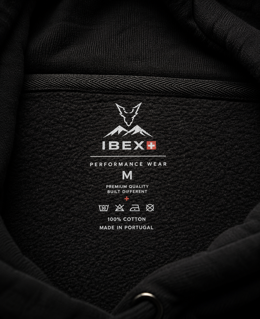 Signature Oversized Hoodie — Black