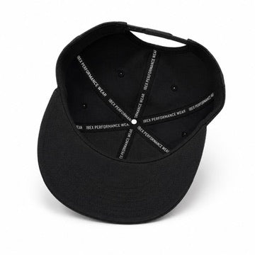 Ibex signature black snapback cap (Copy)