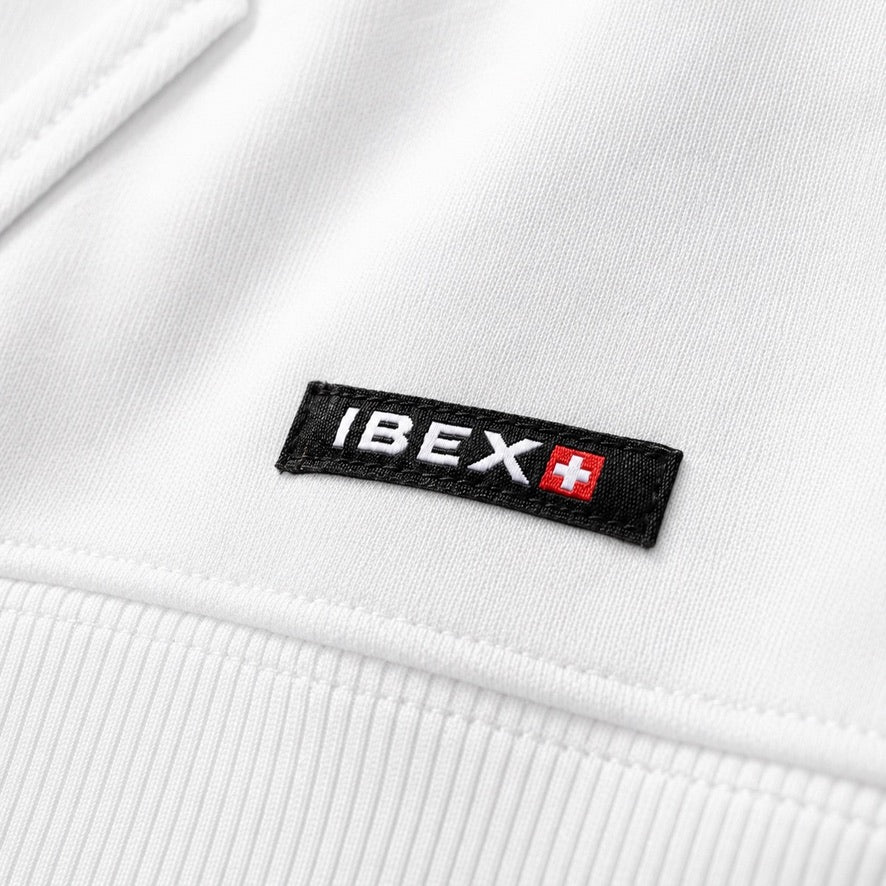 Oversized Signature Alpine white hoodie