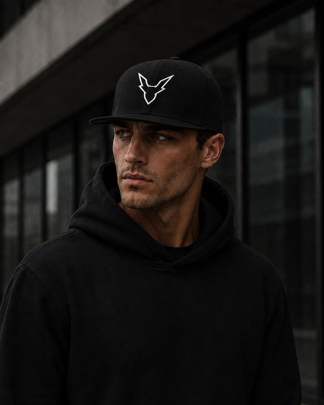 Ibex signature black snapback cap (Copy)
