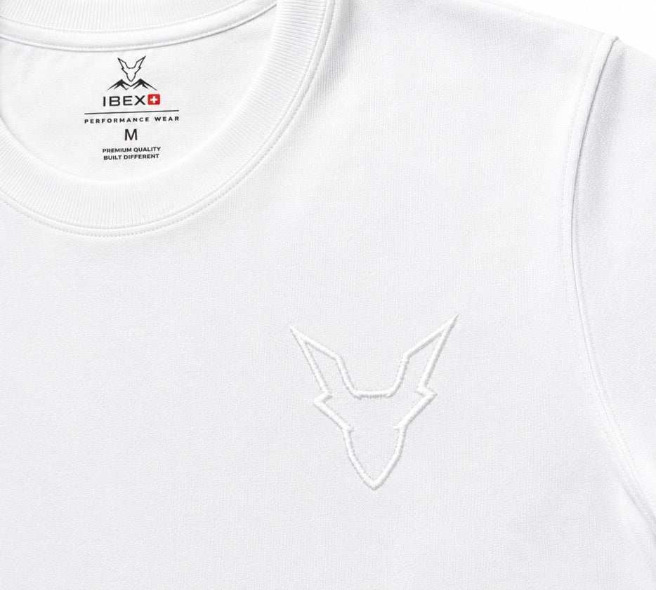 Short sleeve Signature Alpine White T-shirt