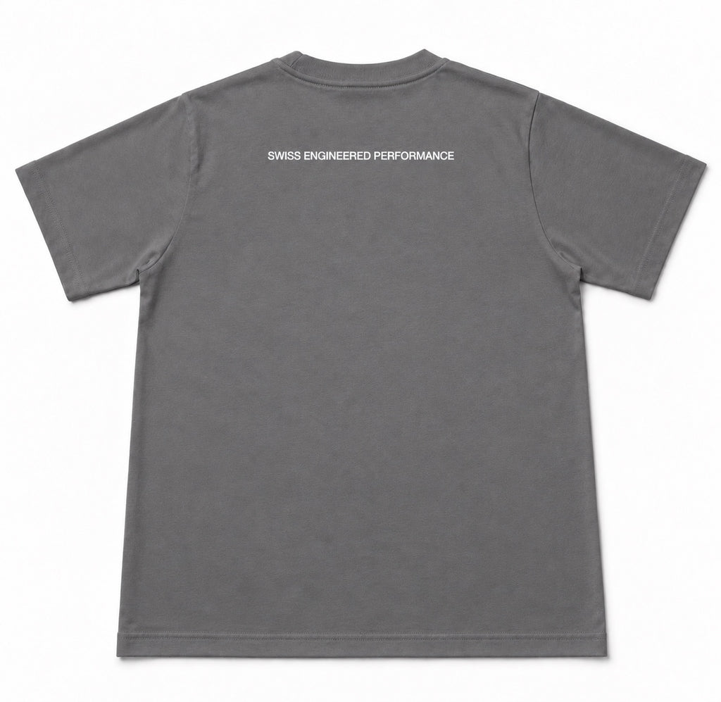 IBEX Signature T-Shirt Smoke Grey vue de dos